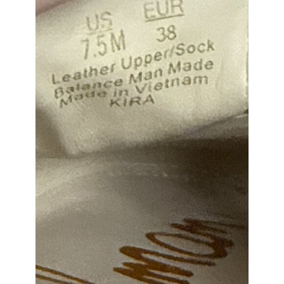 Sam Edelman Kira Women's Bit Mule Slide Gold Leather Slip On Metal Detail 7.5 - Picture 6 of 7